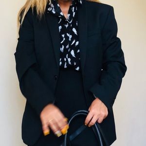 Woman’s Black Blazer